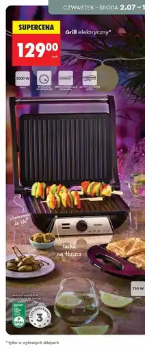 Biedronka Hoffen Grill elektryczny oferta