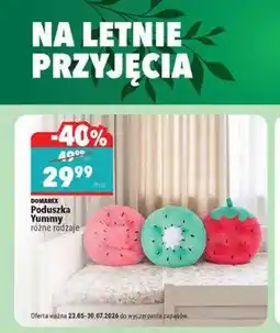 Biedronka Poduszka Yummy różne rodzaje oferta