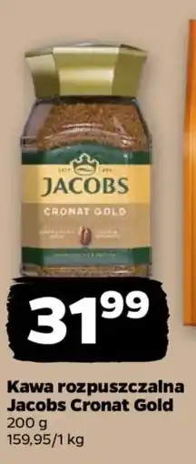 Netto Kawa rozpuszczalna Jacobs Cronat Gold 200 g 159,95/1 kg oferta