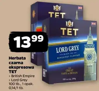 Netto Herbata czarna ekspresowa TET oferta