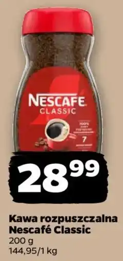 Netto Kawa rozpuszczalna Nescafé Classic oferta