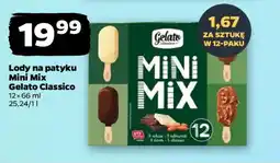 Netto Lody na patyku Mini Mix Gelato Classico oferta