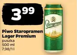 Netto Piwo Staropramen Lager Premium oferta