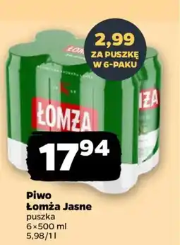 Netto Łomża Jasne puszka oferta