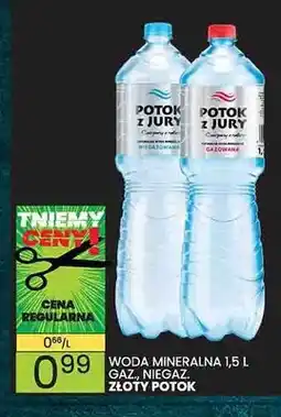 Wafelek Woda mineralna gazowana Potok z Jury oferta