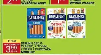 Parówki Berlinki Classic Morliny