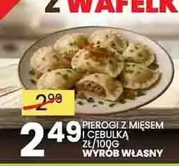Wafelek Pierogi z mięsem i cebulką oferta