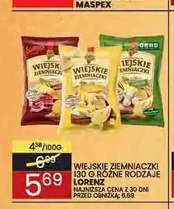 Wafelek Wiejskie Ziemniaczki Lorenz z solą oferta