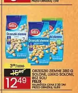 Wafelek Orzeszki ziemne Felix solone oferta
