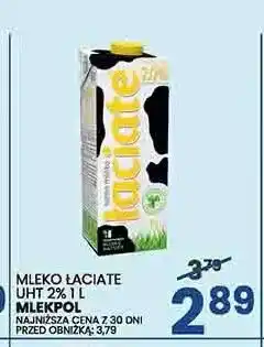Wafelek Mleko Łaciate UHT 2% Mlekpol oferta