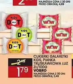 Wafelek Pianka truskawkowa luz Vobro oferta