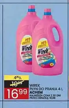 Płyn do prania Wirek z lanoliną