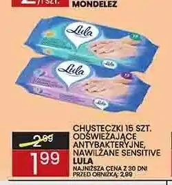 Wafelek Chusteczki odświeżające antybakteryjne Lula oferta