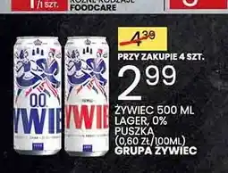 Wafelek Piwo Żywiec Jasne Pełne oferta