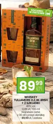 Twój Market Whiskey Tullamore D.E.W. Irish + 2 szklanki oferta