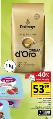 Intermarche Kawa ziarnista Dallmayr Crema d'Oro oferta