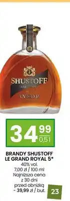 Twój Market Brandy Shustoff Le Grand Royal 5 oferta