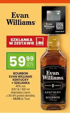 Twój Market Bourbon Evan Williams Kentucky + szklanka oferta