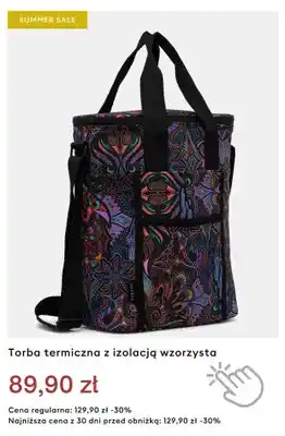 Torba termiczna z izolacją wzorzysta Medicine