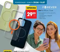 Biedronka Etui na iPhone Forever 3-pak oferta