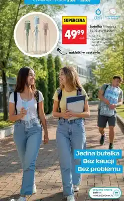 Biedronka Butelka filtrująca Dafi Solid z wkładem oferta
