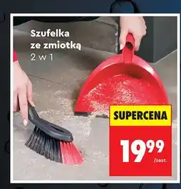 Biedronka Szufelka ze zmiotką 2 w 1 Vileda oferta
