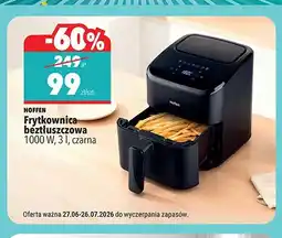 Biedronka Frytkownica beztłuszczowa Hoffen oferta