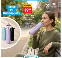 Biedronka Sportowy bidon filtrujący Dafi Rush z wkładem oferta