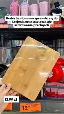 Biedronka Deska bambusowa oferta