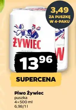 Netto Piwo Żywiec puszka oferta