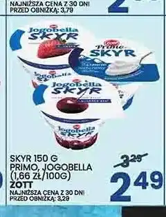 Wafelek Jogurt Skyr Jogobella truskawkowy Zott oferta