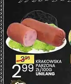 Wafelek Kiełbasa krakowska parzona Unilang oferta
