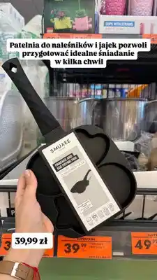 Biedronka Patelnia do naleśników i jajek Smukee Home oferta