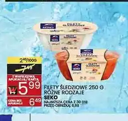 Wafelek Filety śledziowe Seko Salsa oferta