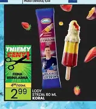 Wafelek Lody Strzał Koral oferta
