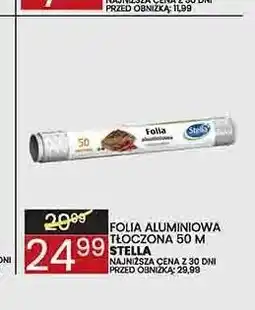Wafelek Folia aluminiowa tłoczona Stella oferta