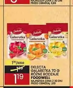 Wafelek Galaretka Delecta o smaku brzoskwiniowym oferta