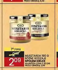 Wafelek Musztarda Kielecka Delikatesowa Społem Kielce oferta