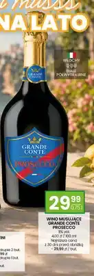 Twój Market Wino musujące Grande Conte Prosecco oferta