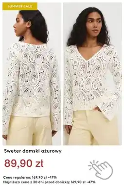 Medicine Sweter damski ażurowy oferta