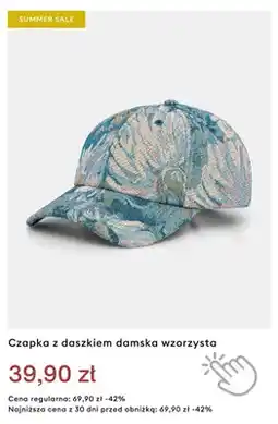 Medicine Czapka z daszkiem damska wzorzysta oferta
