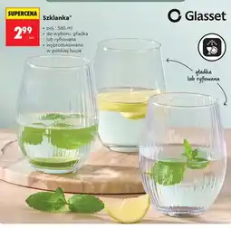 Biedronka Szklanka gładka Glasset oferta