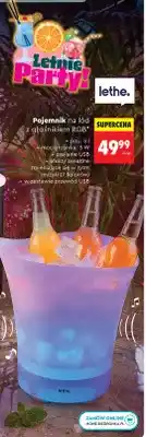 Biedronka Pojemnik na lód z głośnikiem RGB Lethe oferta