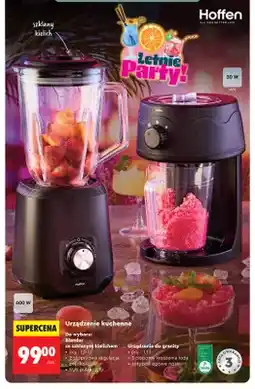 Biedronka Blender ze szklanym kielichem Hoffen oferta