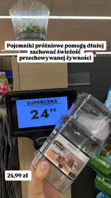 Biedronka Pojemniki próżniowe na żywność Smukee Home oferta
