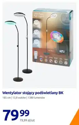 Action Wentylator stojący podświetlany BK oferta