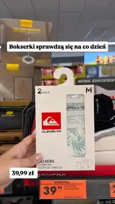 Biedronka Bokserki męskie Quiksilver oferta