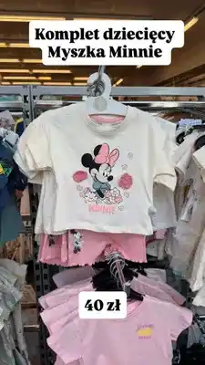 KiK Komplet dziecięcy Disney Baby Myszka Minnie oferta