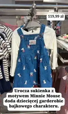 H&M Sukienka dziecięca H&M Minnie Mouse oferta