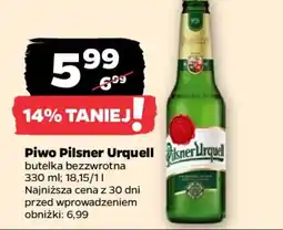 Netto Piwo Pilsner Urquellsner Urquel oferta